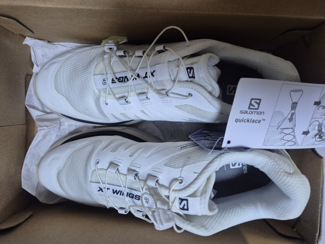 (새상품) 살로몬 XT-윙스 2 화이트 바닐라 상품이미지8