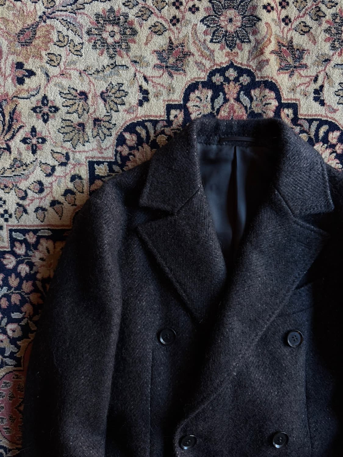 링자켓 트위드 폴로코트 슬림100 상품이미지2