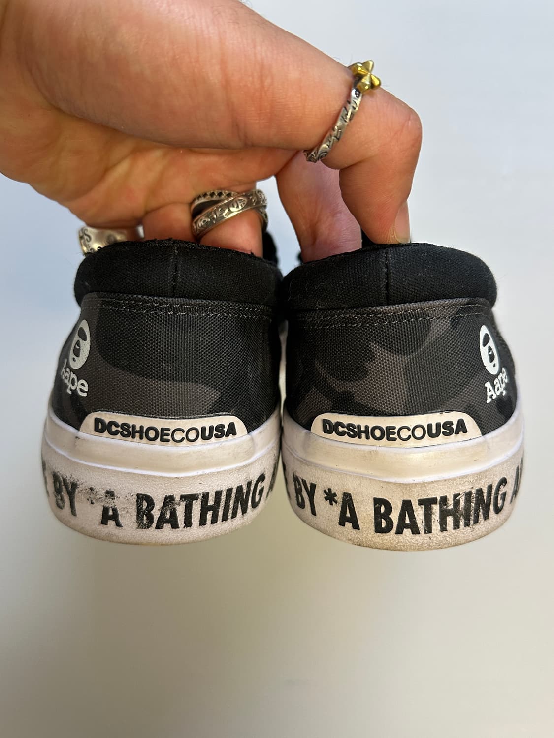 aape dc shoes 카모 슬립온 270 디씨슈즈 에이프 베이프 상품이미지6