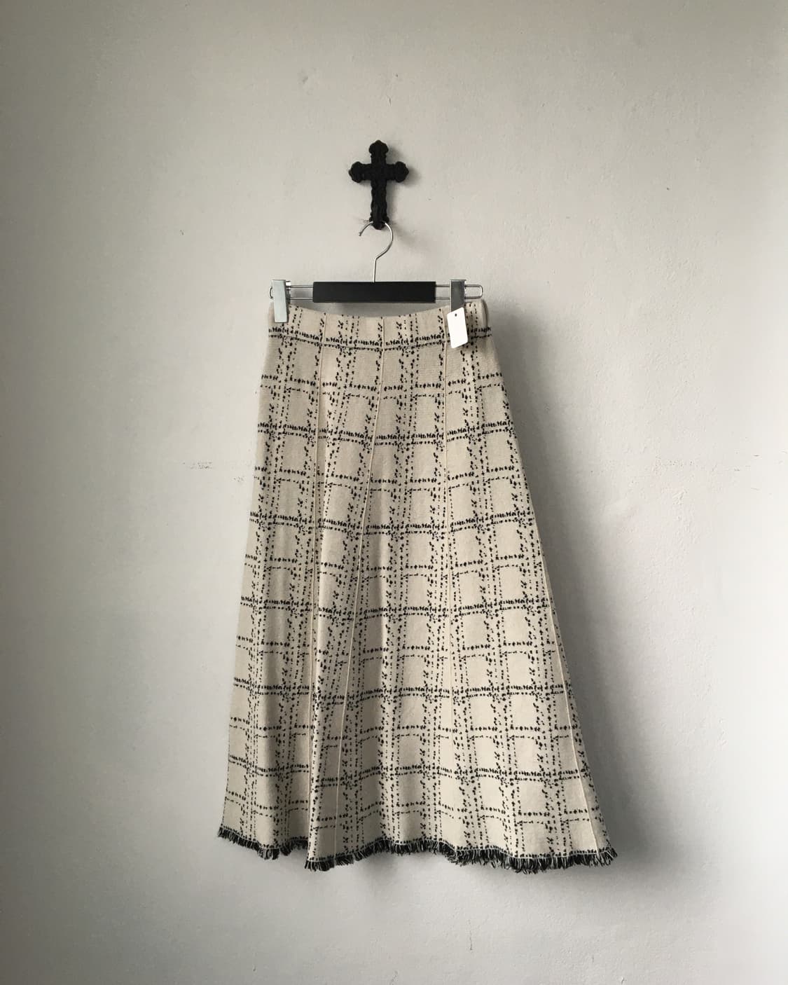 Pattern point knit skirt 상품이미지1