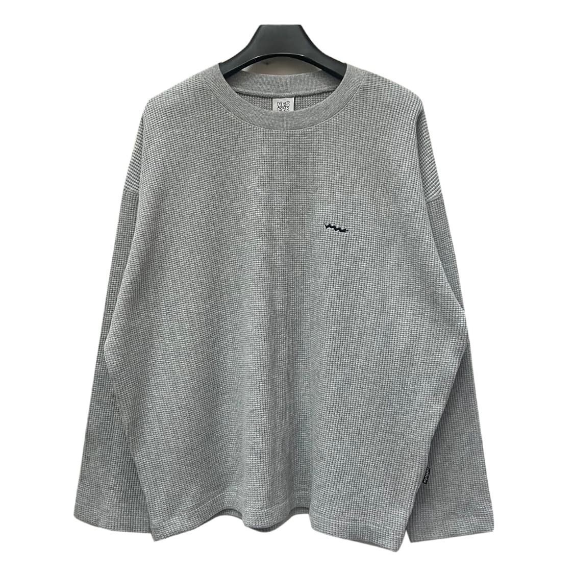 예스아이씨 스탬프 오버핏 와플 긴팔 롱슬리브 L 상품이미지1