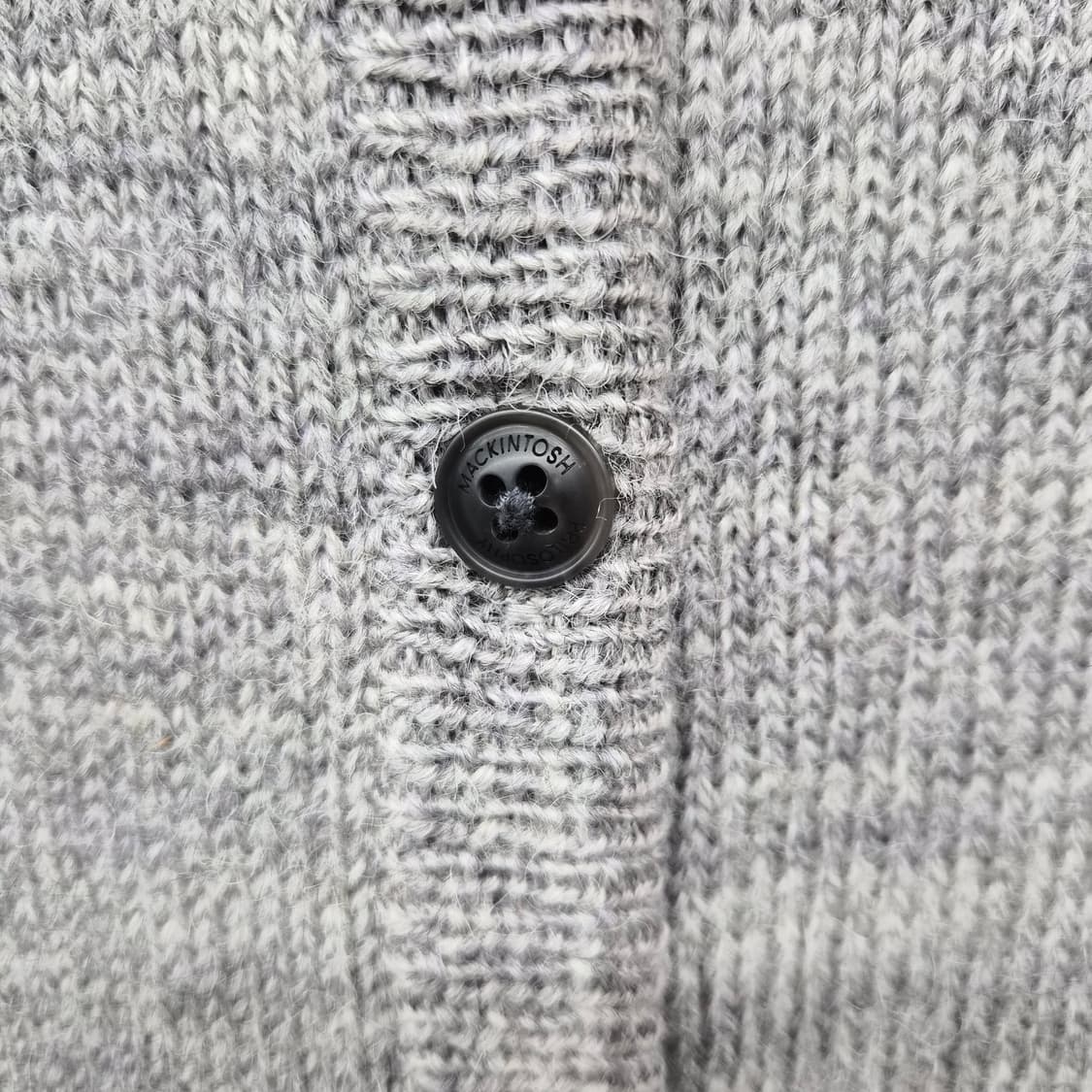 매킨토시 회색 니트 가디건 여성 M 상품이미지4