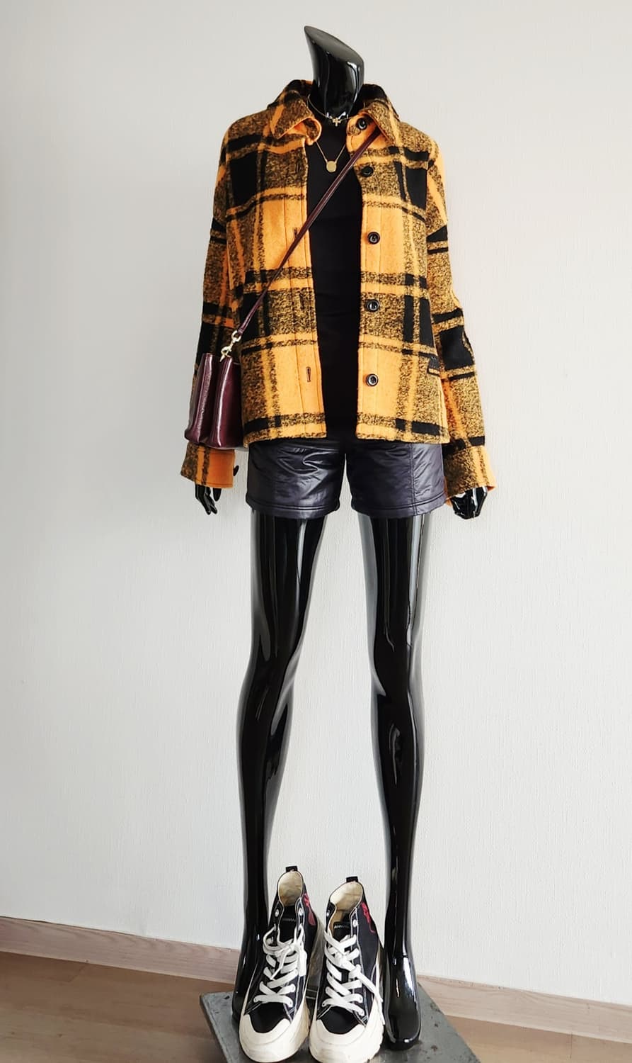 쥬시쥬디 셔츠형 자켓  상품이미지1