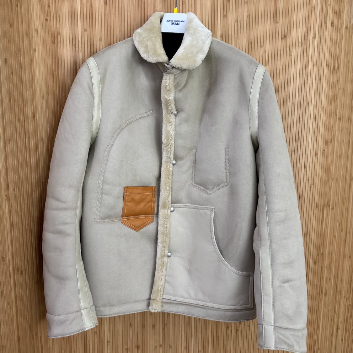 FW 25 준야 와타나베 맨 시어링 재킷  상품이미지3