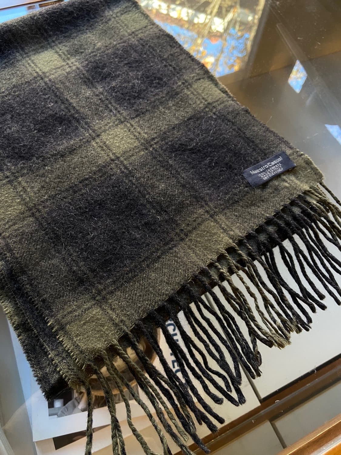 마에스트로 캐시미어 머플러 상품이미지7