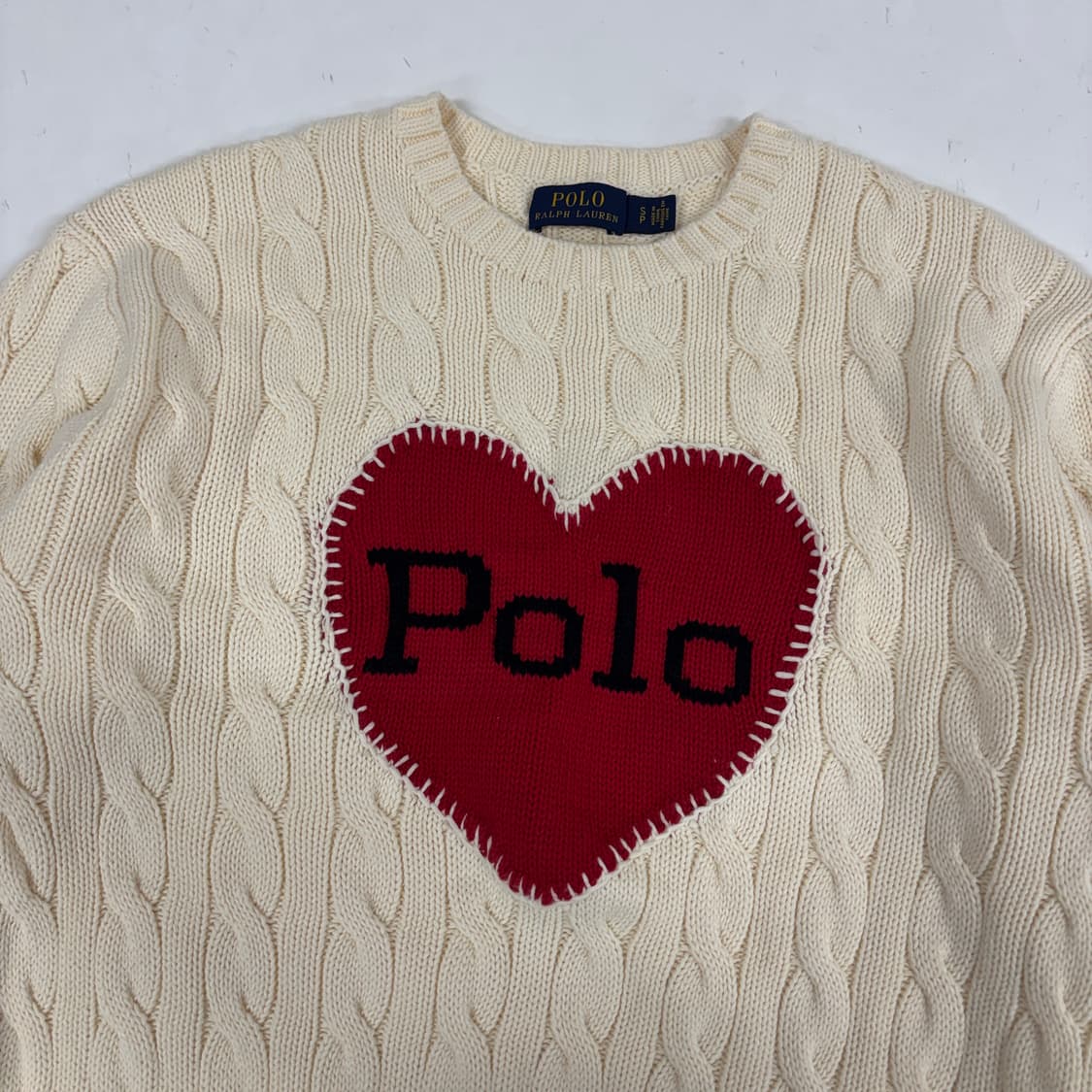 폴로 하트 니트 상품이미지4
