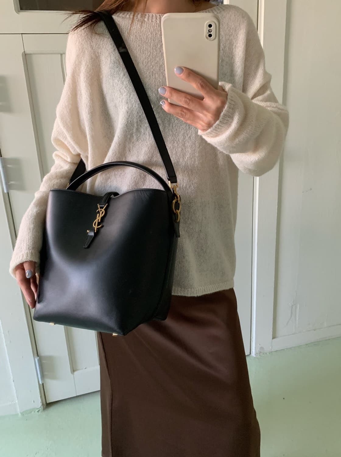 입생로랑 le37 버킷백 상품이미지3