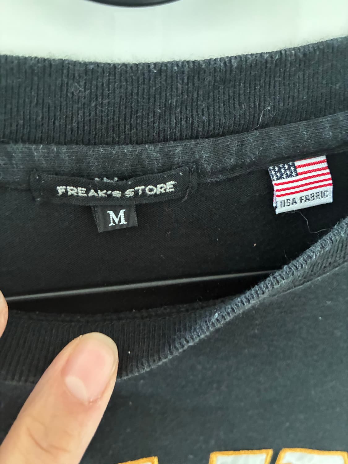 프릭스스토어 블랙 반팔 티셔츠 상품이미지4