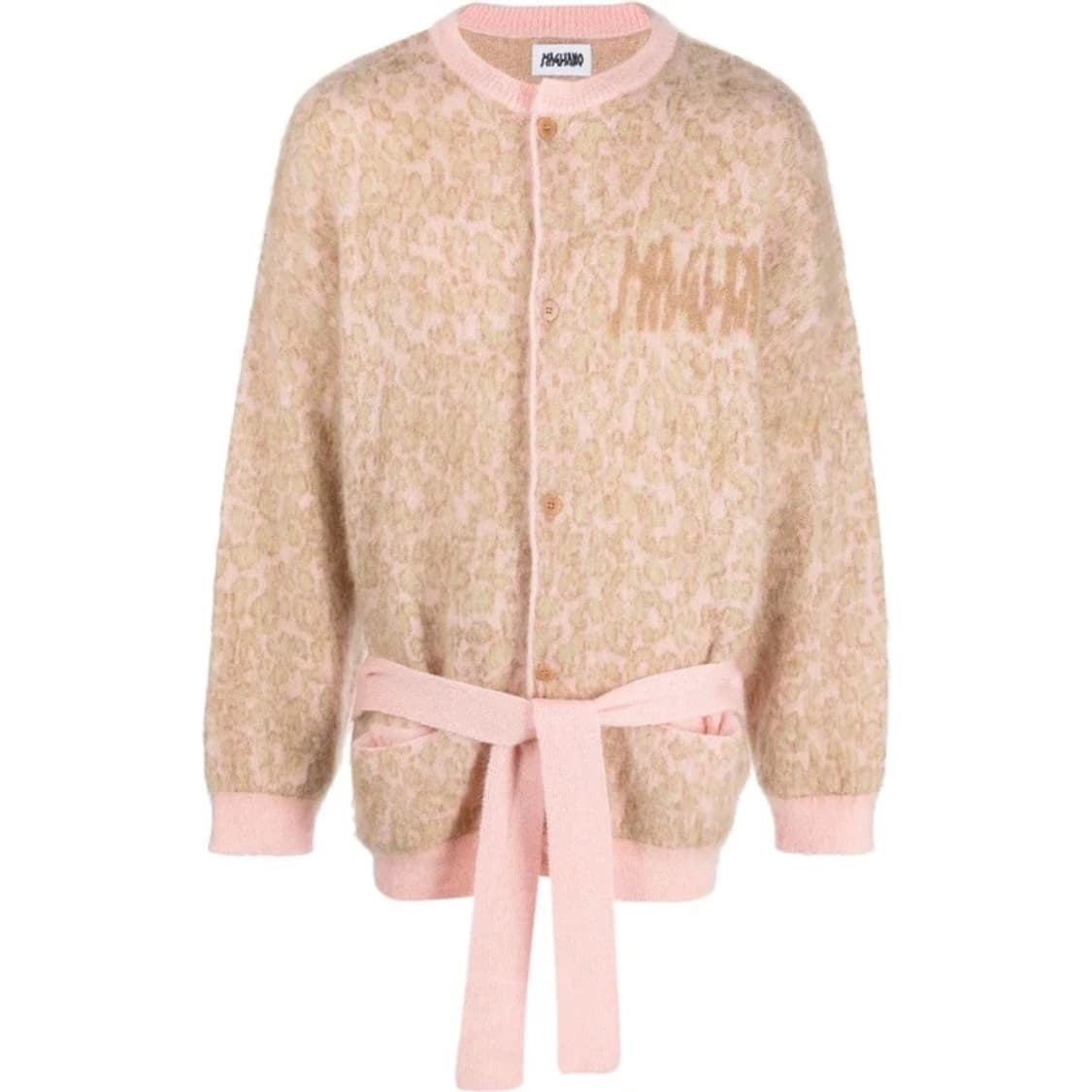 마리아노 레오파드 베이비핑크 가디건  상품이미지3