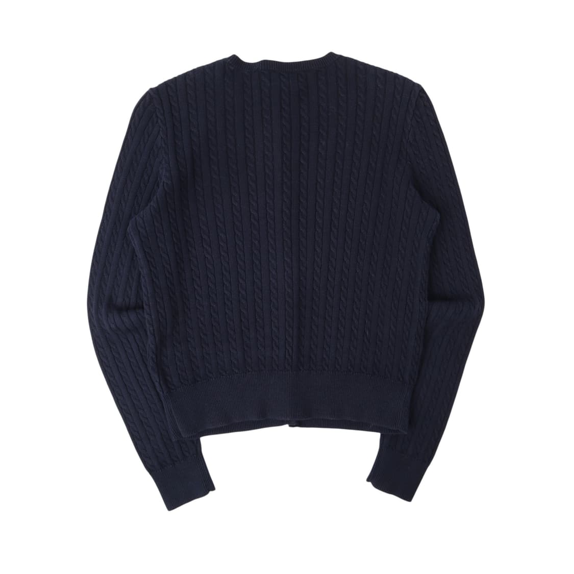 폴로 랄프로렌 네이비 코튼 케이블 니트 가디건 상품이미지5