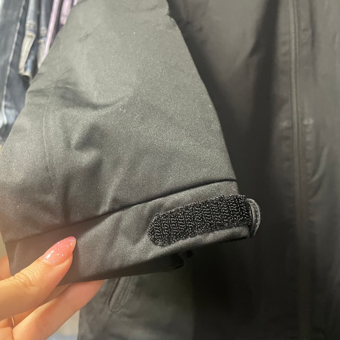 [95] 아디다스 아디퓨어 블랙 바람막이 자켓 져지 상품이미지9