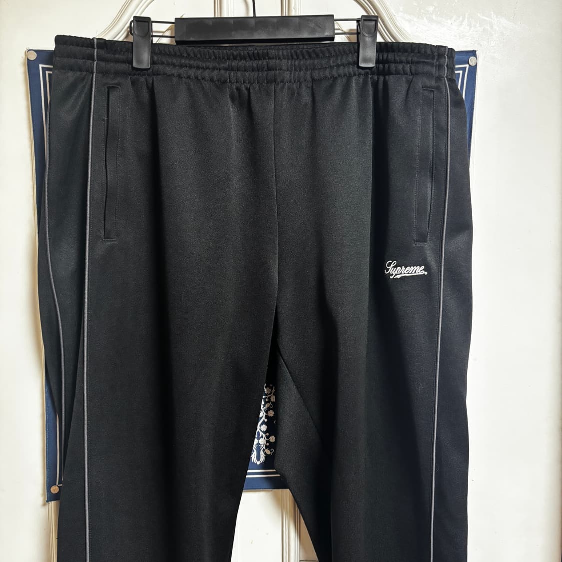 슈프림 트리콧  트랙팬츠 블랙 XL 상품이미지2