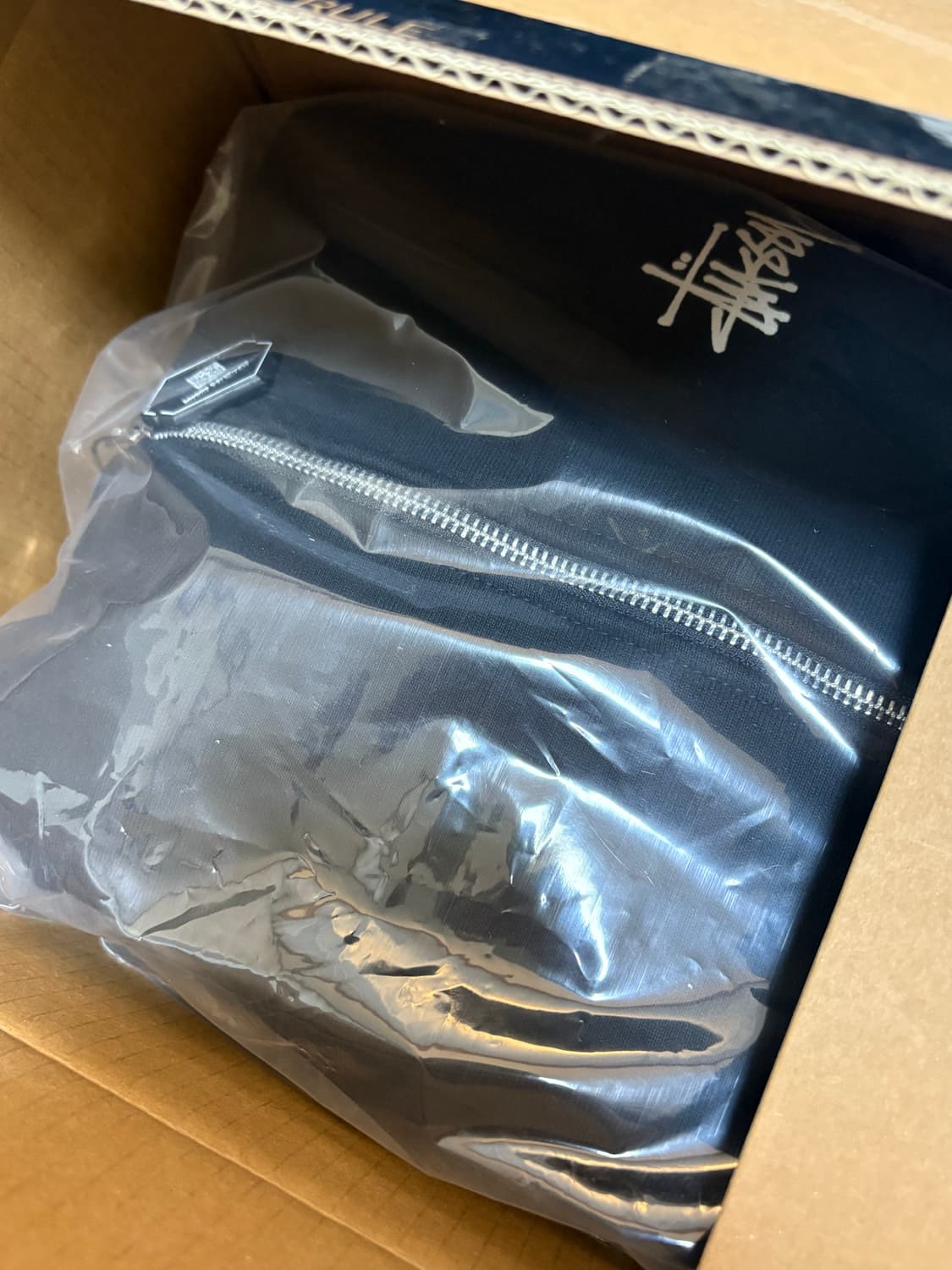 스투시 베이직 후드집업 M 상품이미지4