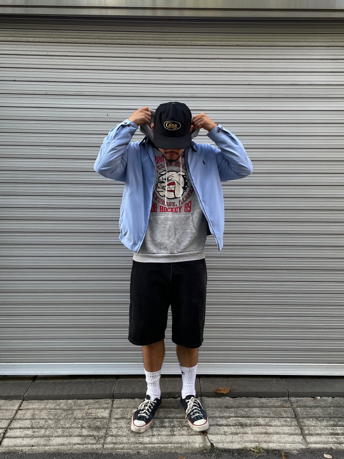 90s PRL Swing top Jacket_Lavender Blue 상품이미지5