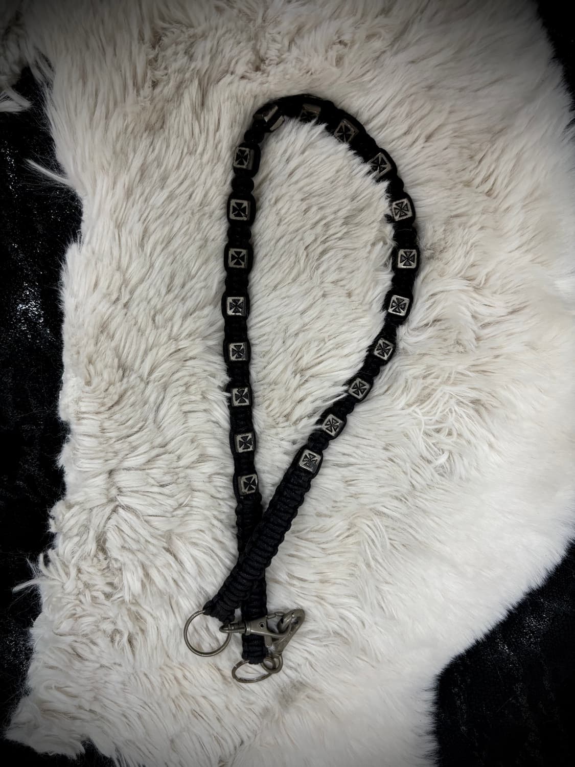 [Opium accessories ] Cross Stud Black Ch 상품이미지5