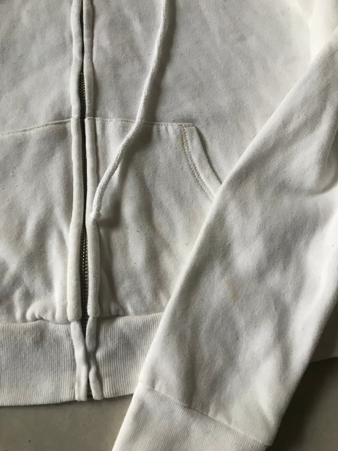 아베크롬비 화이트 후드집업 상품이미지9