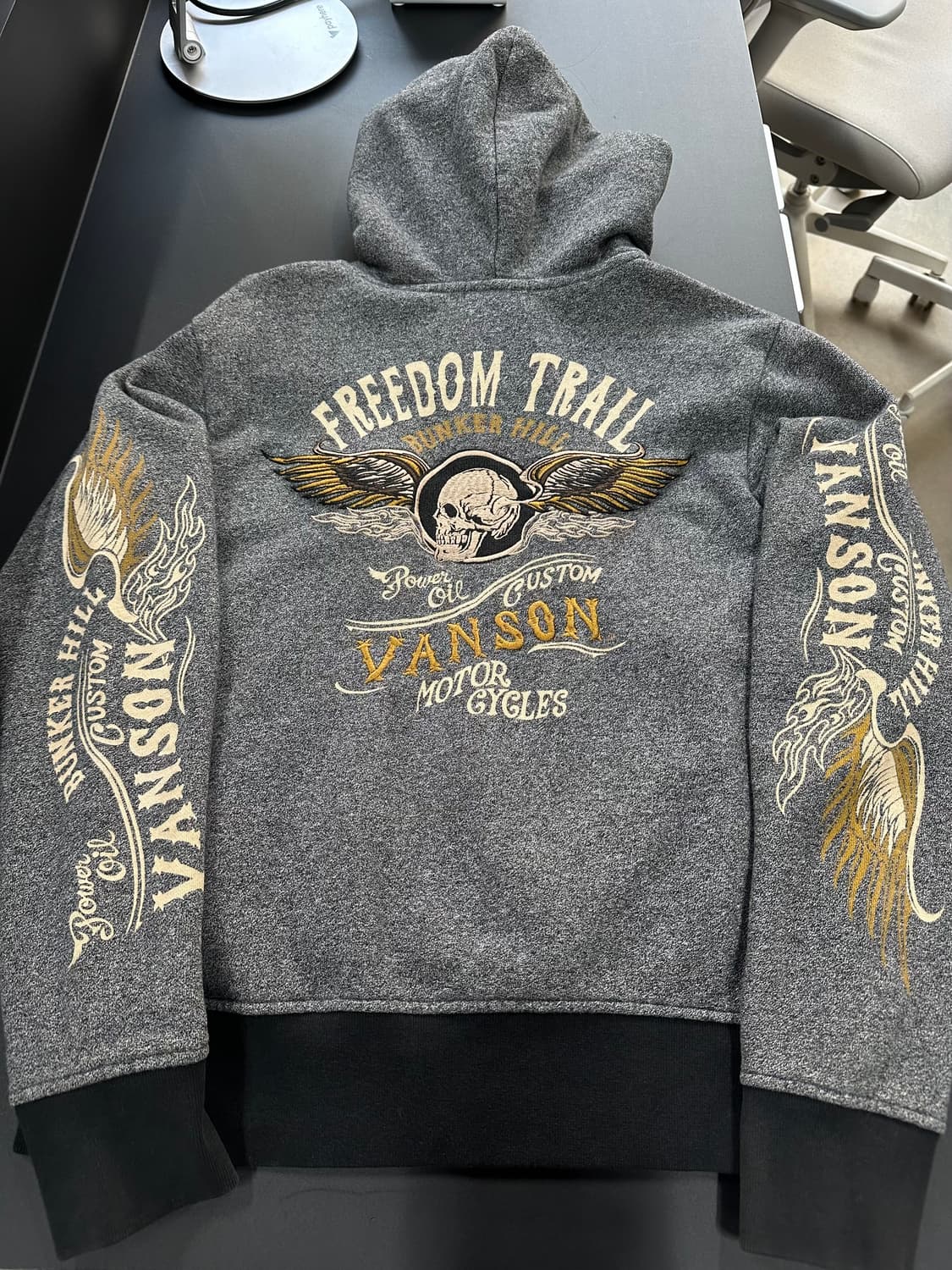 벤슨 벙커힐 스컬윙 후드집업 상품이미지6