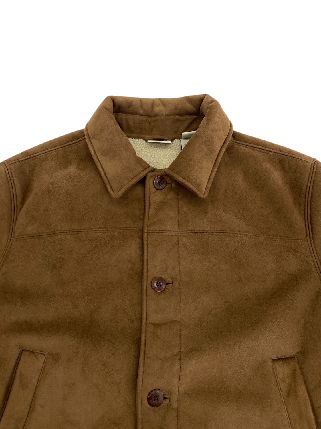 엘엘빈 퍼 스웨이드 쉐르파 안감 초어 코트  상품이미지3