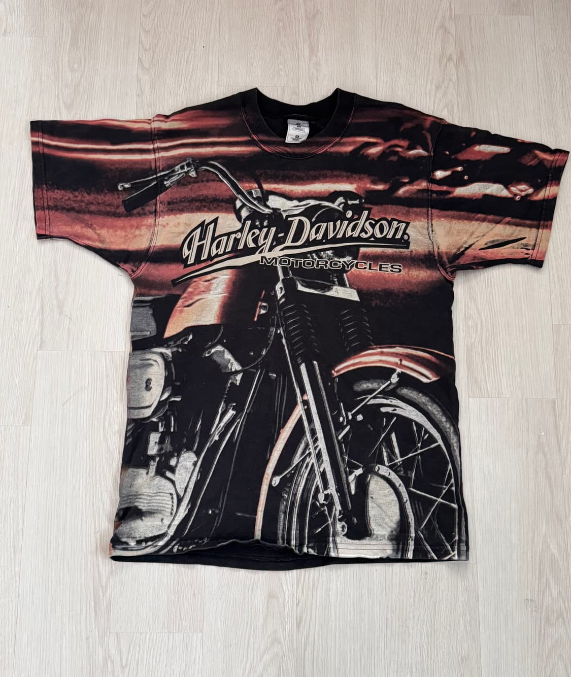 (M) 할리 데이비슨 빈티지 티셔츠 상품이미지1