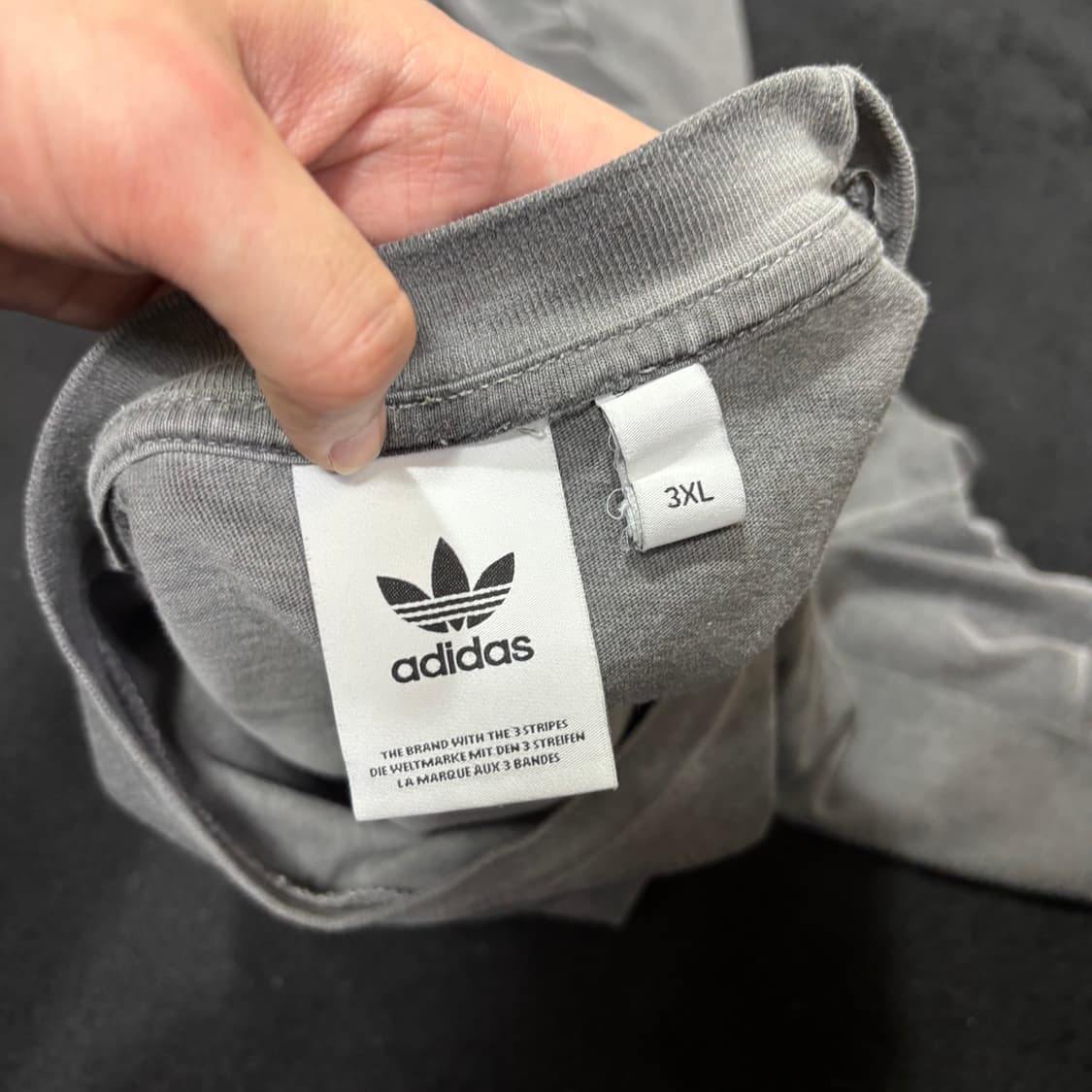 3XL 아디다스 피그먼트 타이다이 빅로고 반팔티 상품이미지4