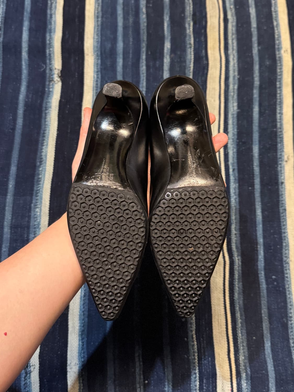 235-240 ) FERRAGAMO Gancini Pointed heel 상품이미지7
