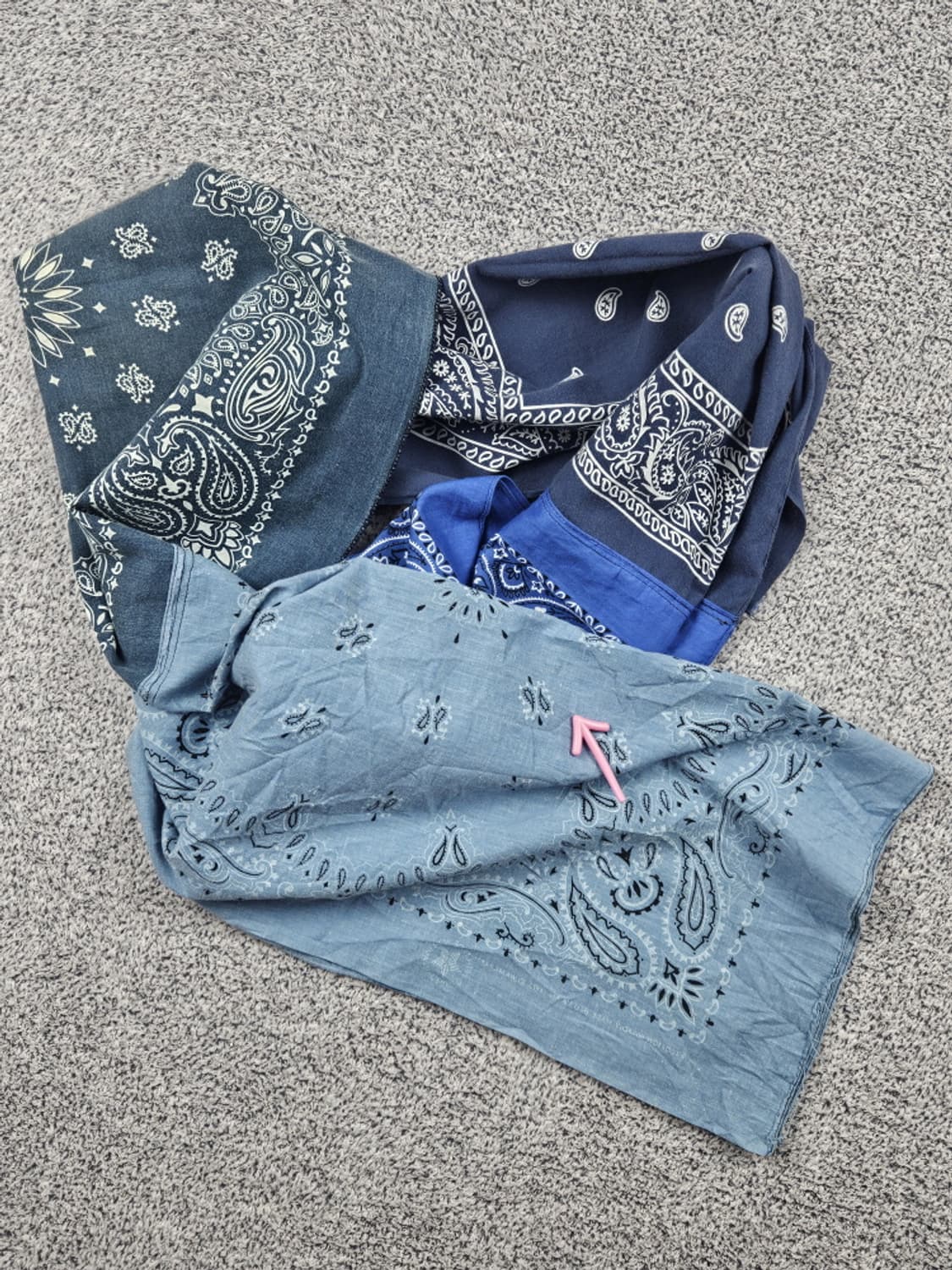 U.S.A 반다나 리워크 커스텀 스카프 머플러 / 10422 상품이미지6