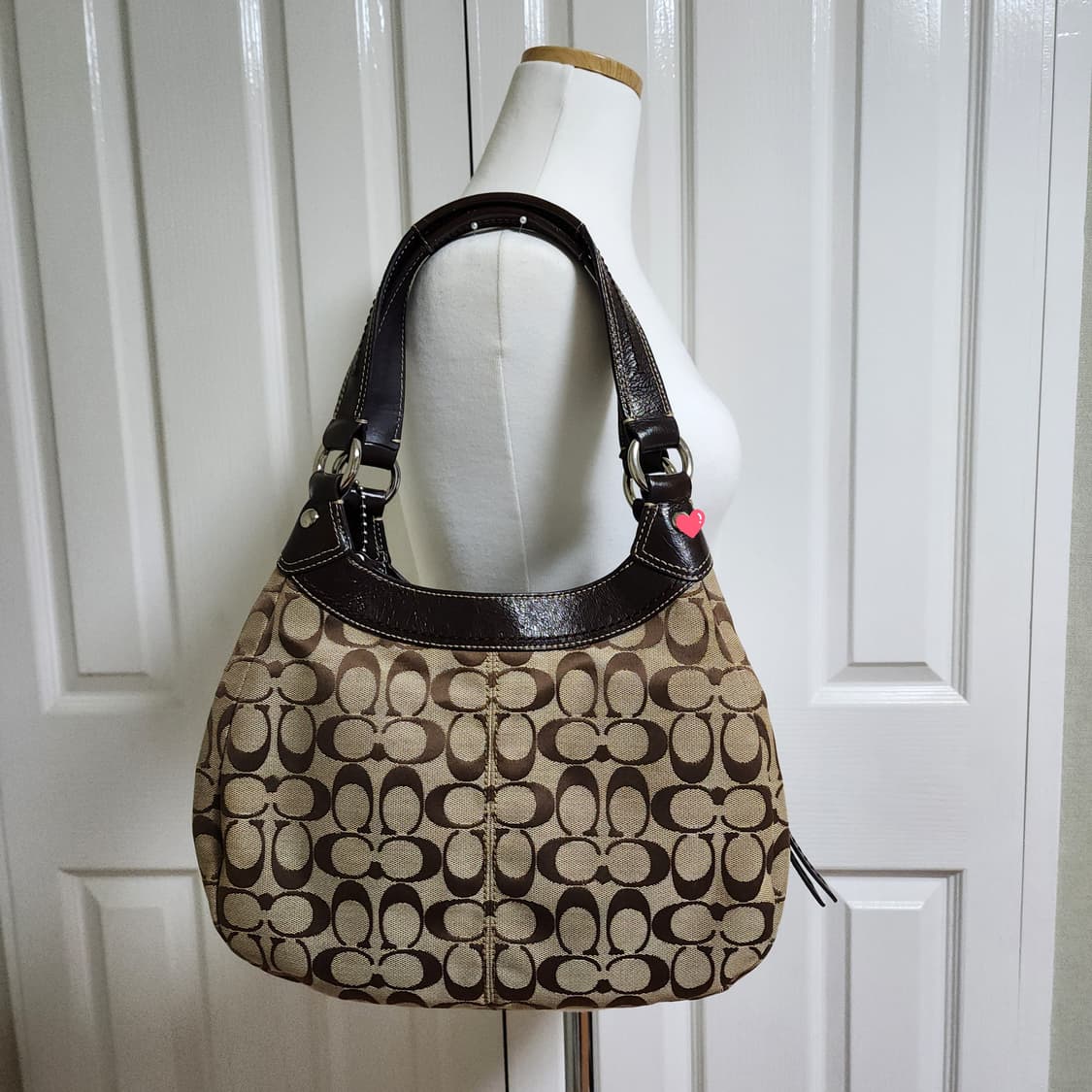 상태굿) 코치 소호린 호보 솔더백 상품이미지4