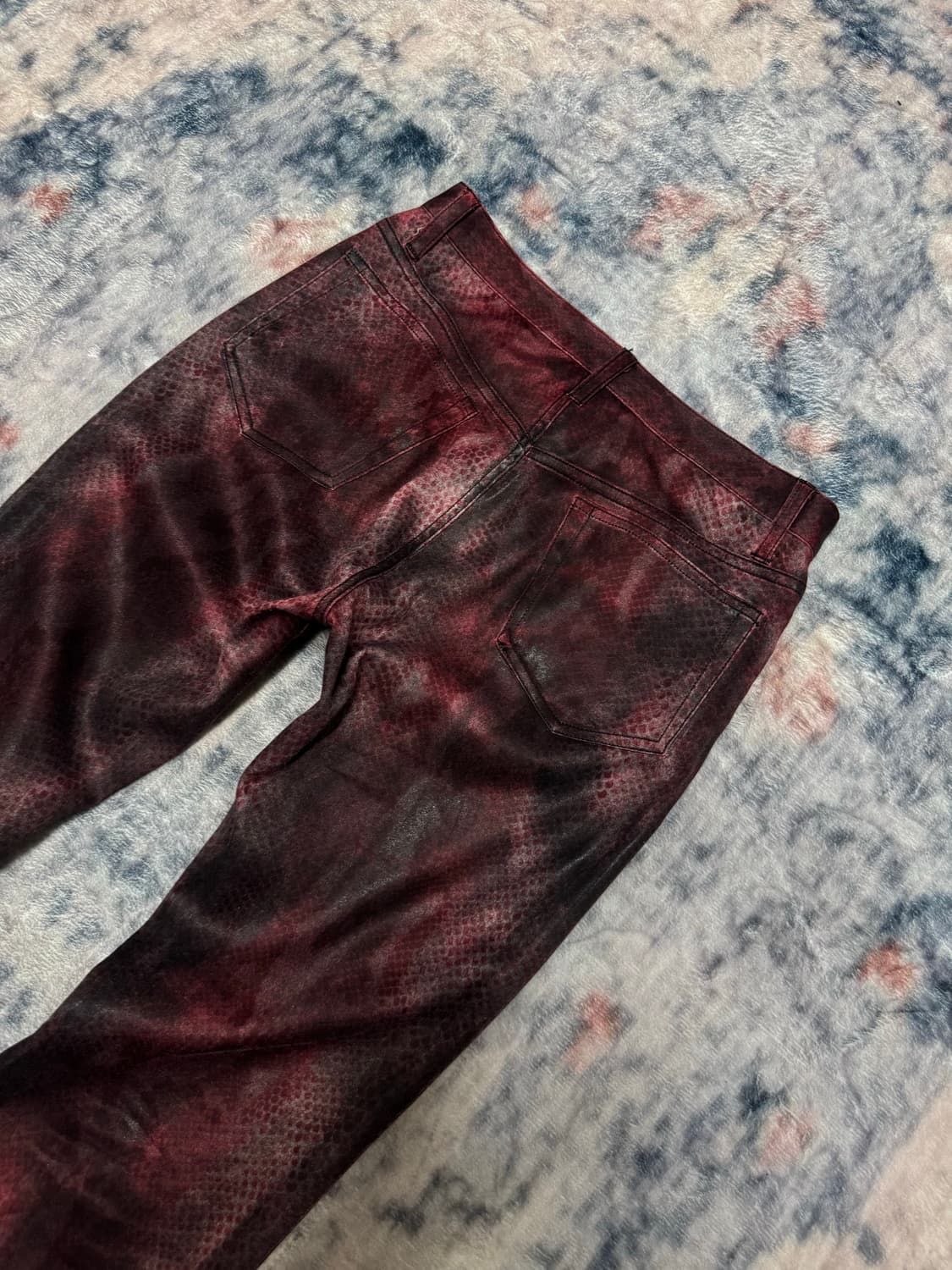 Yasuyuki ishii archive red python boot c 상품이미지8