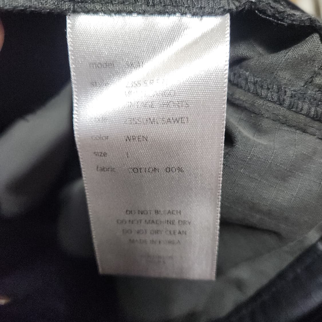 [1] 언더마이카 스칼 멀티 카고 빈티지 쇼츠 렌 - 23SS 상품이미지6