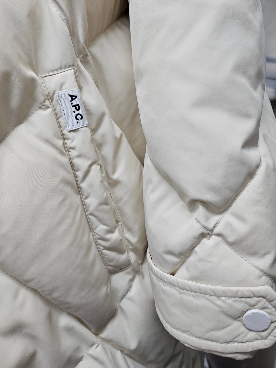 아페쎄 A.P.C 여성롱패딩 55 ~슬림66 퀼팅 구스다운패딩 AD30 상품이미지4