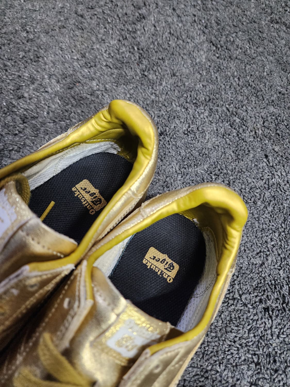 오니츠카타이거 골드 런스파크 265사이즈  상품이미지4