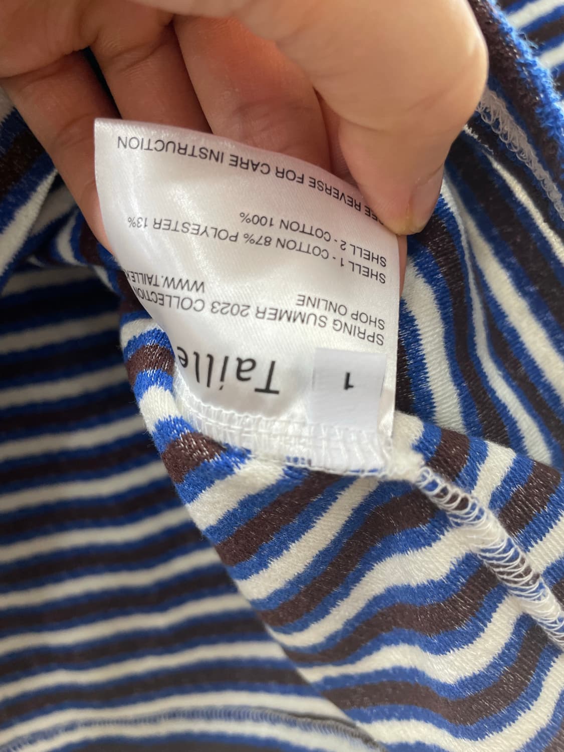 타일레 Taille TOWEL 티셔츠 1 상품이미지4