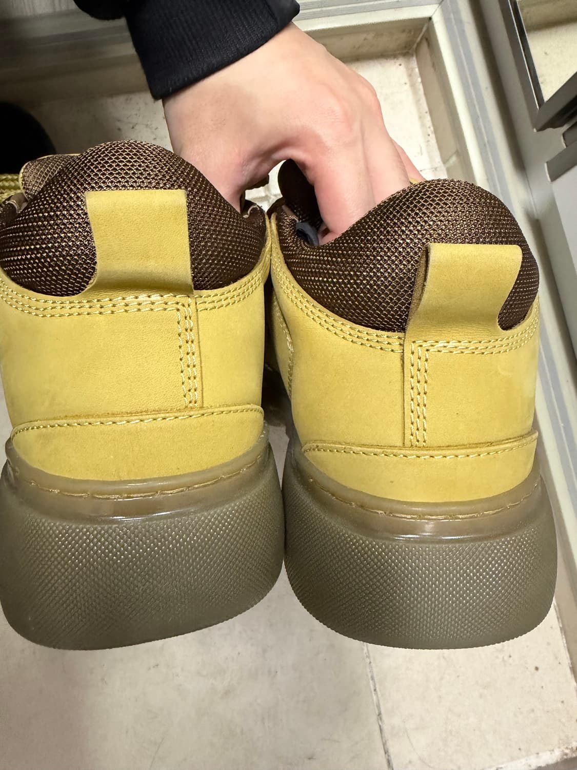 버버리 누벅 트렉 부츠 마닐라 40 상품이미지8