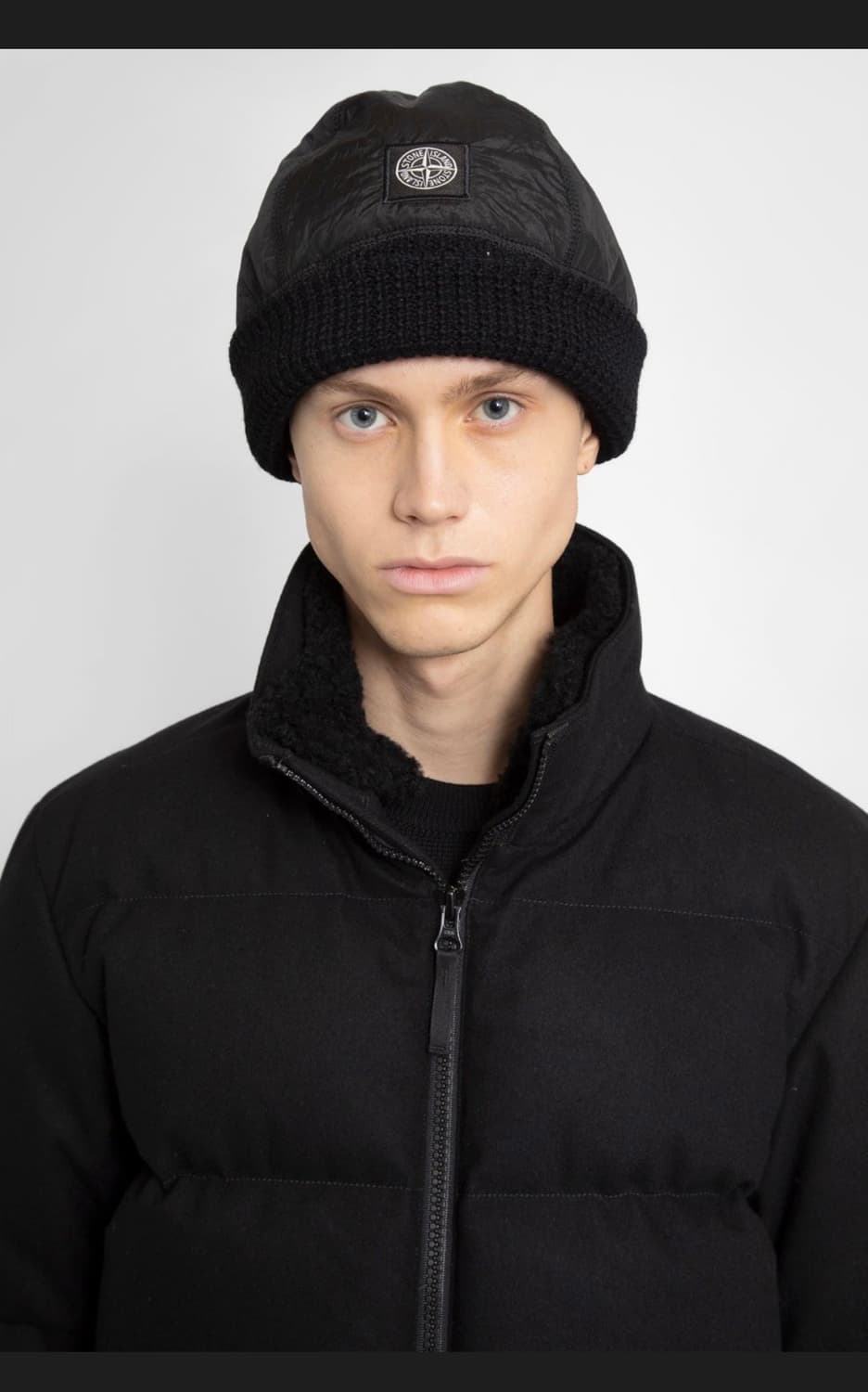 스톤아일랜드 울 나일론 비니 상품이미지7