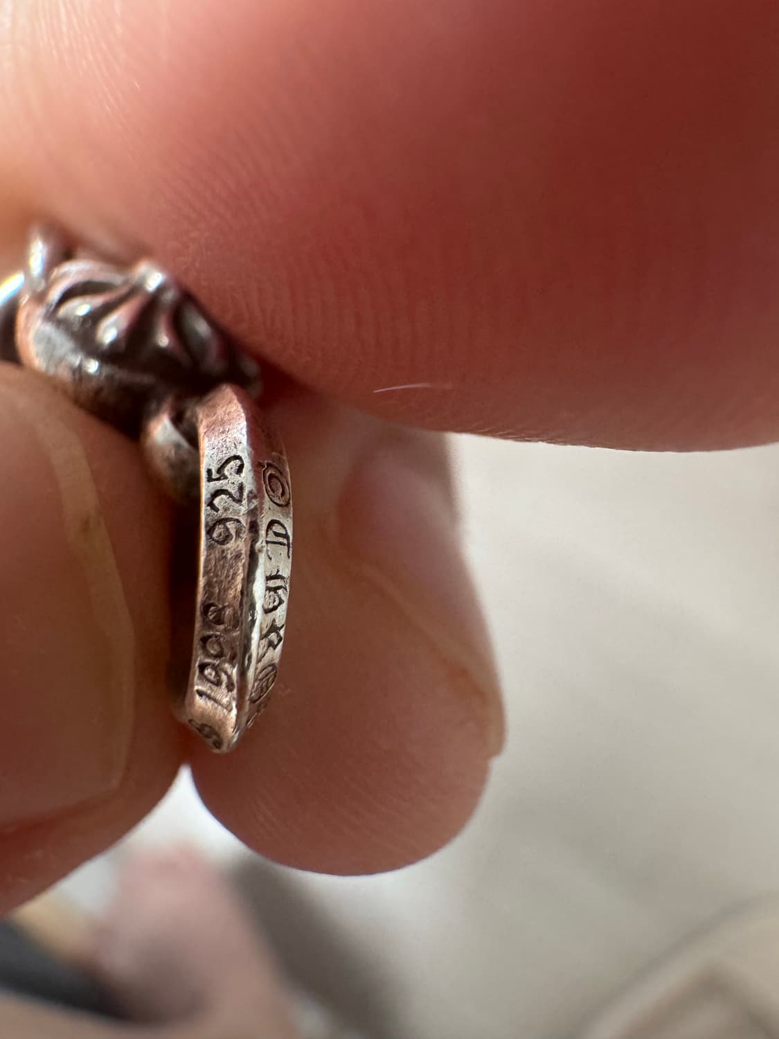 크롬하츠 타이니 원볼 크로스 펜던트 상품이미지8