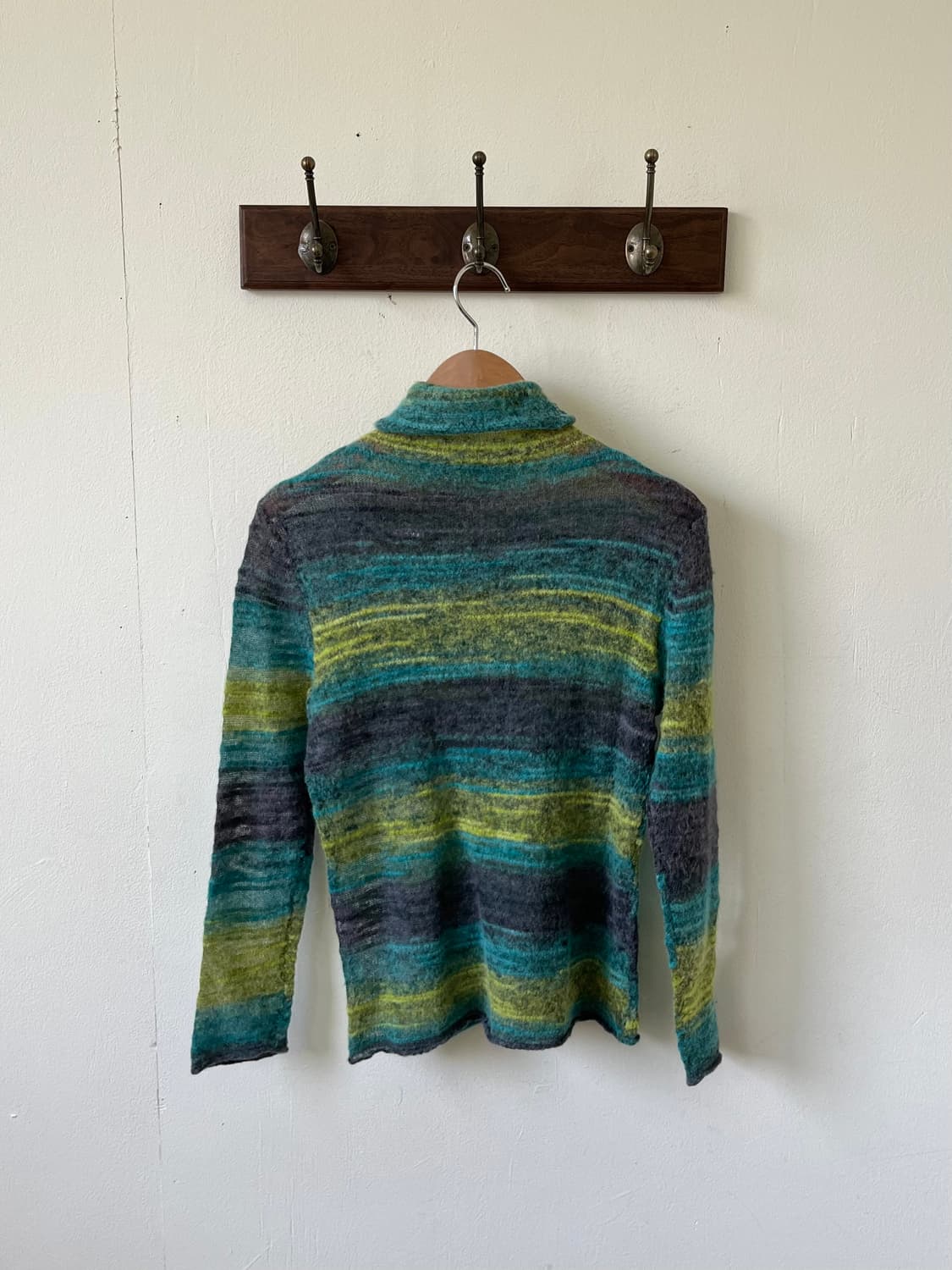 Japan vtg 오로라 알파카 터틀넥 상품이미지2