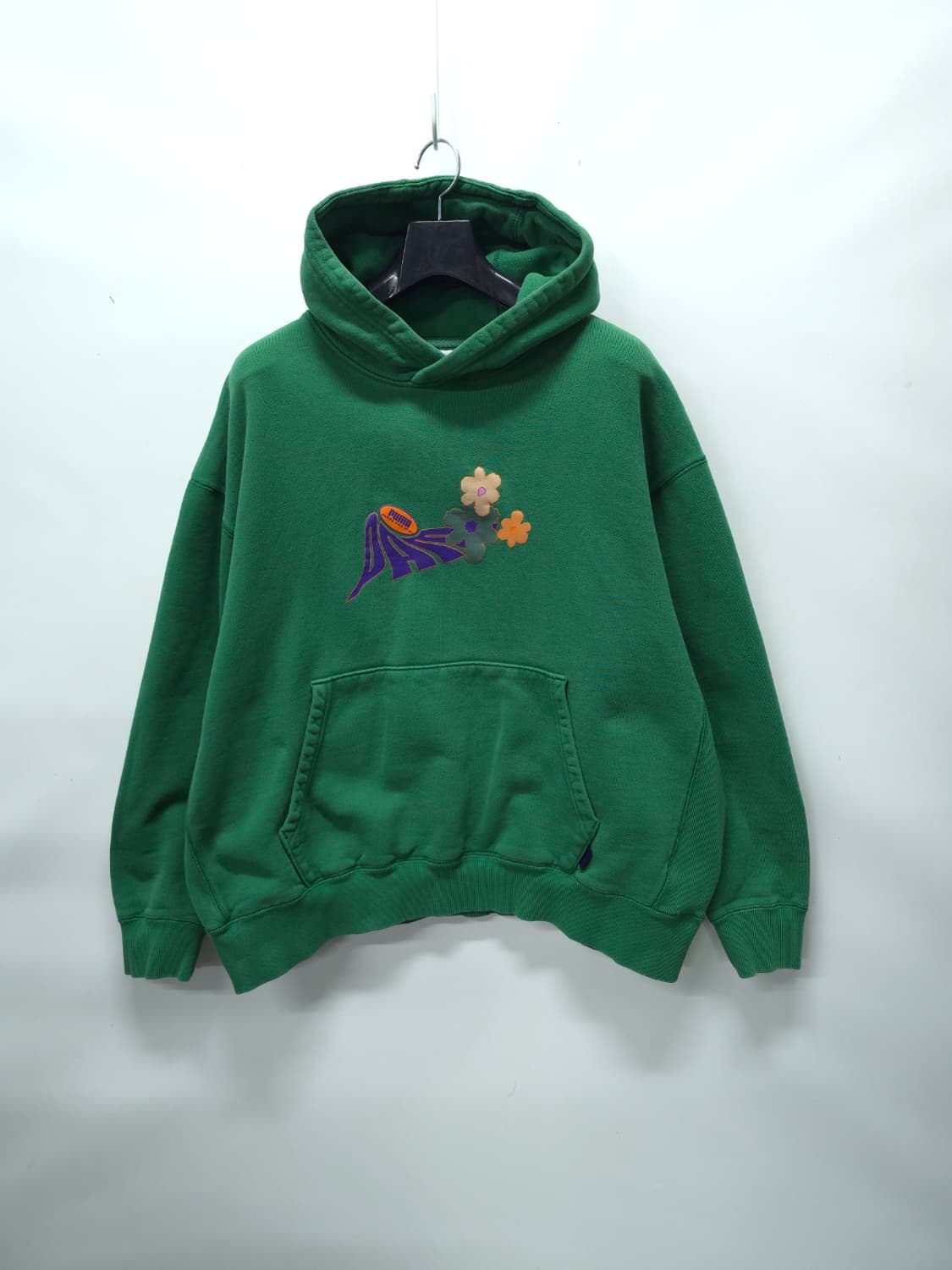 푸마 x P.A.M(퍽스앤미니) 콜라보 플라워 그래픽 오버핏 후드티 상품이미지1