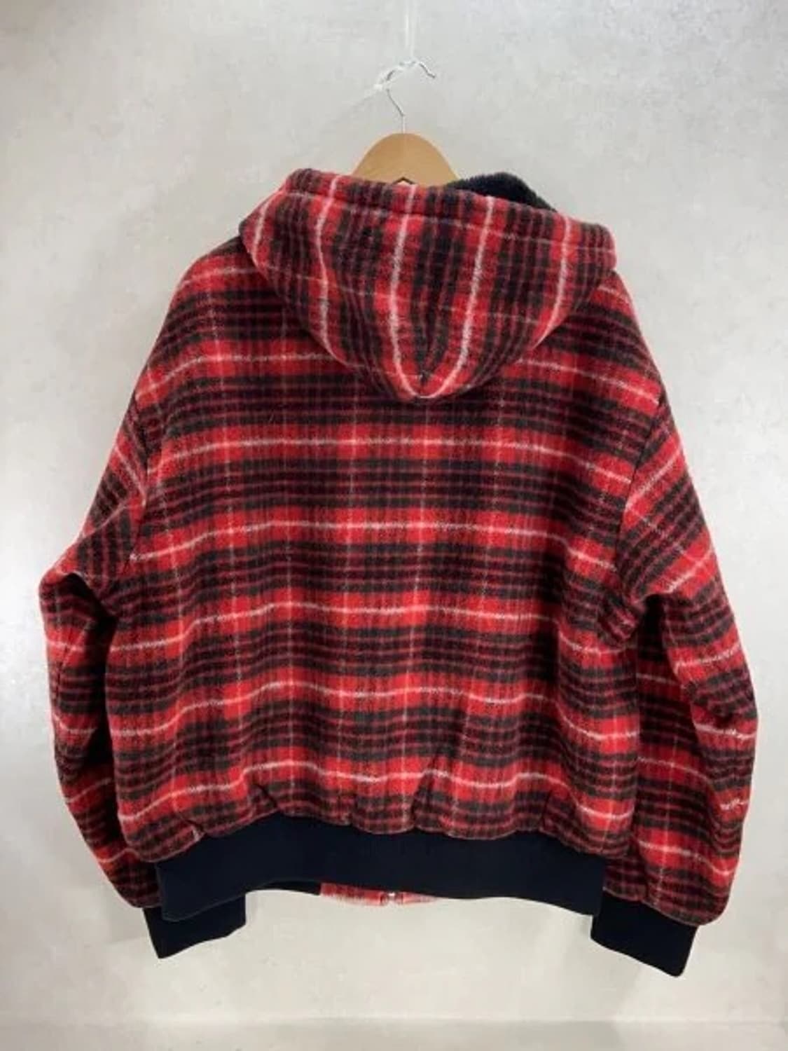 [M] 슈프림 울 플레이드 워크자켓  상품이미지2