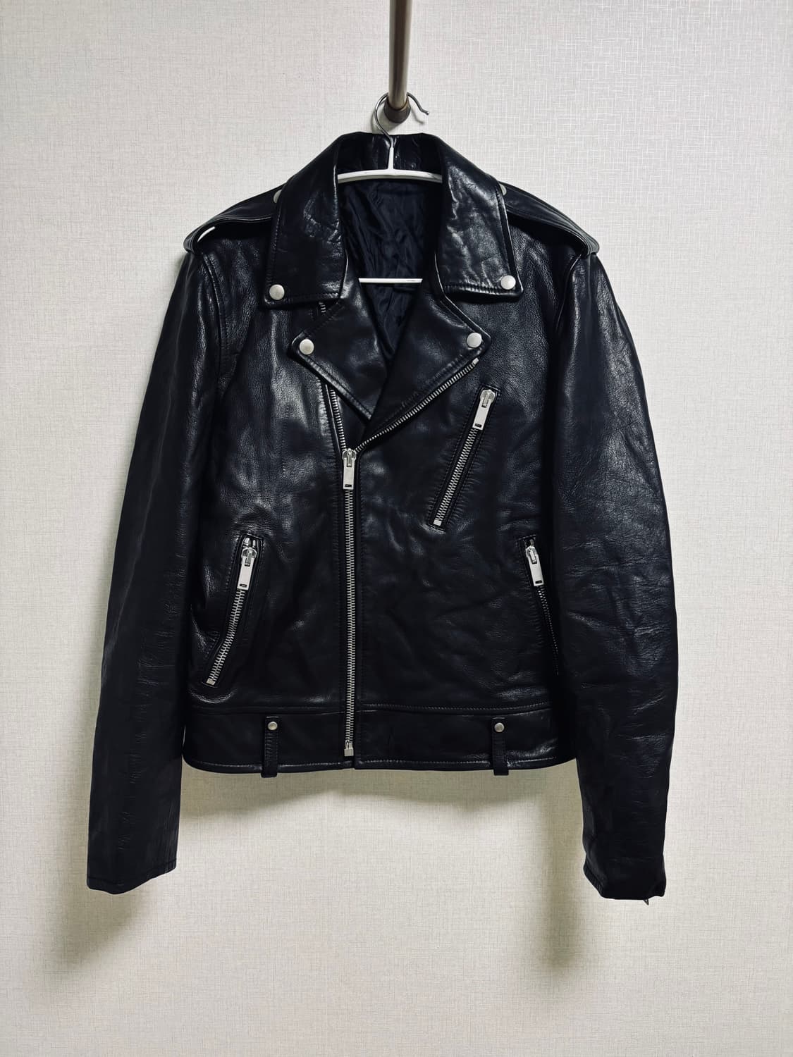 SOLID HOMME 소가죽 라이더 자켓 상품이미지1