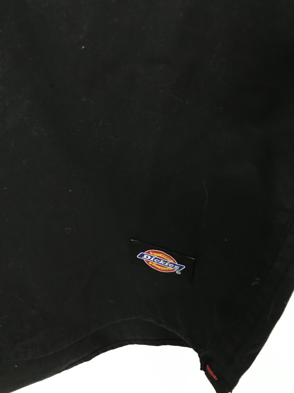 디키즈 트레셔 백로고 블랙 반팔 셔츠 상품이미지4