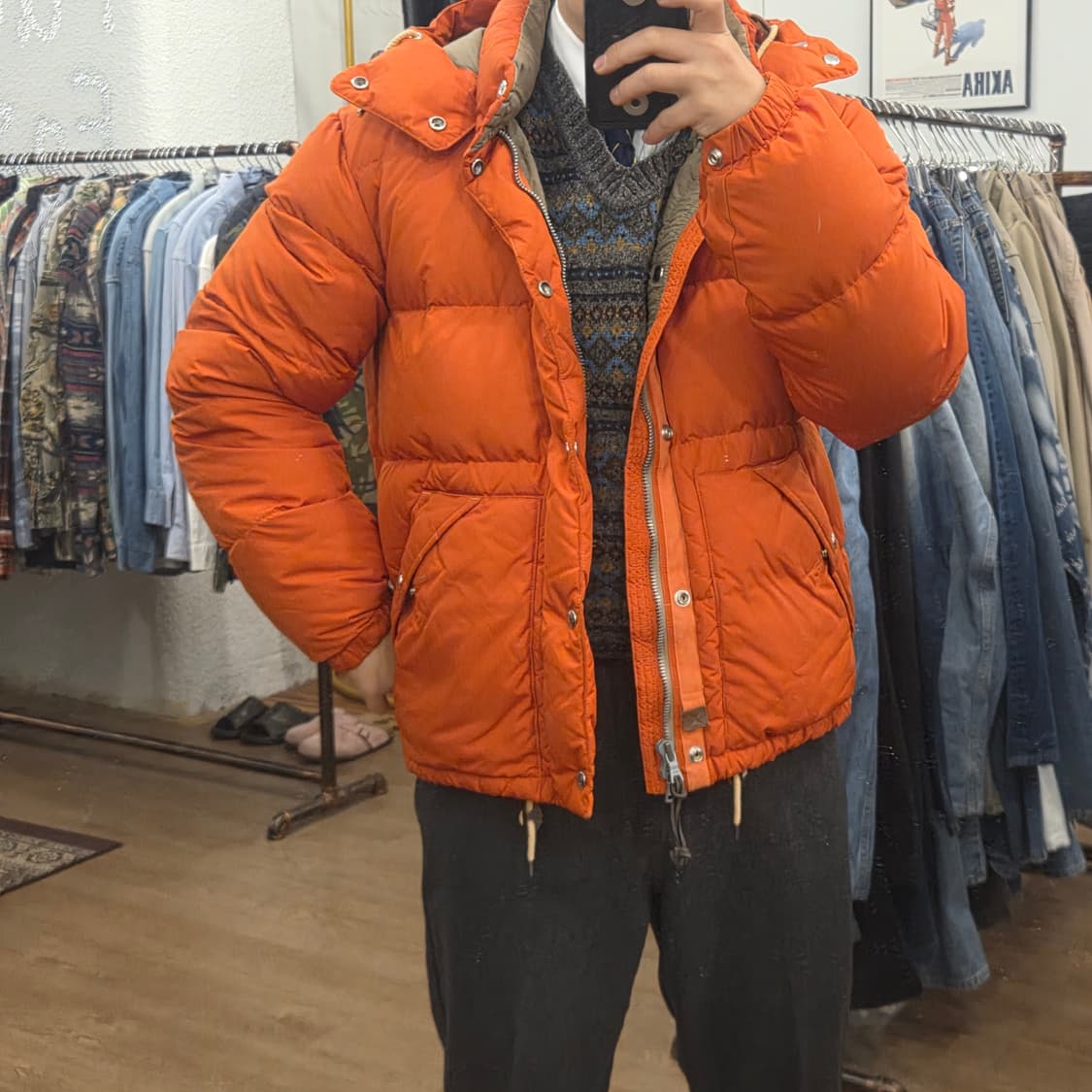 폴로 엘름우드 다운패딩 m 상품이미지7