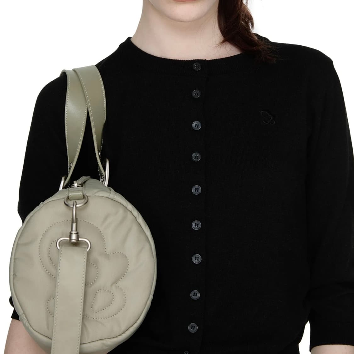 썬번프로젝트 padded symbol travel bag, 세이지그린 상품이미지2