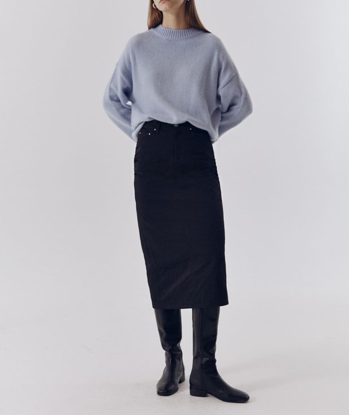 던스트 dunst 패딩 롱스커트 상품이미지1