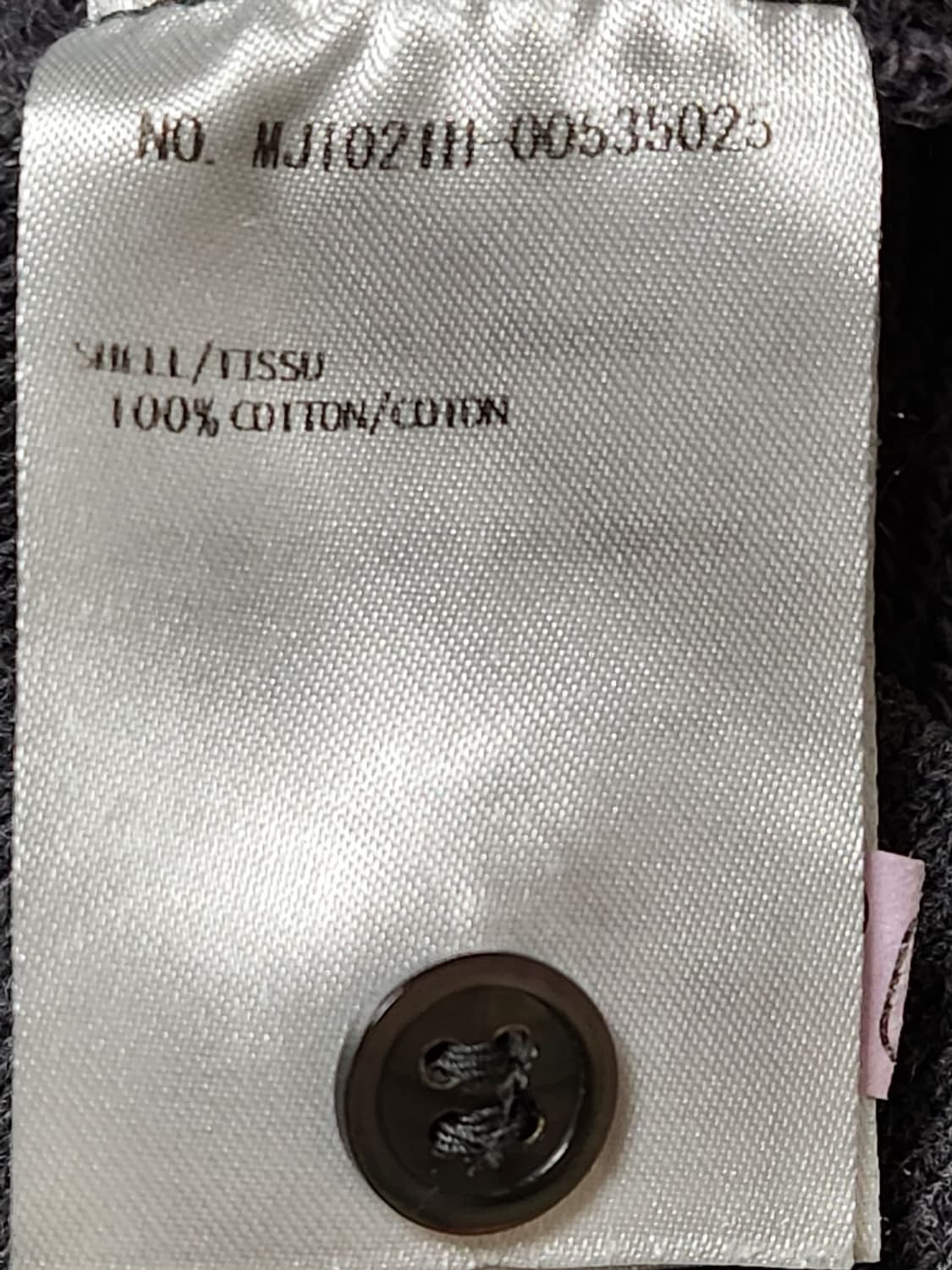 [1] 톰브라운 차콜 사선완장 맨투맨 MJT021H 상품이미지9