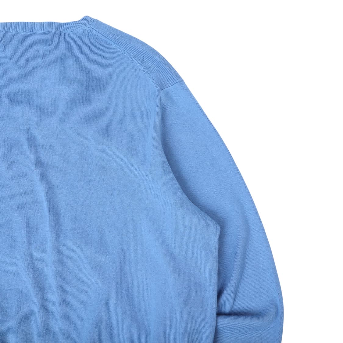 폴로 랄프로렌 라이트 블루 피마코튼 브이넥 니트 상품이미지6