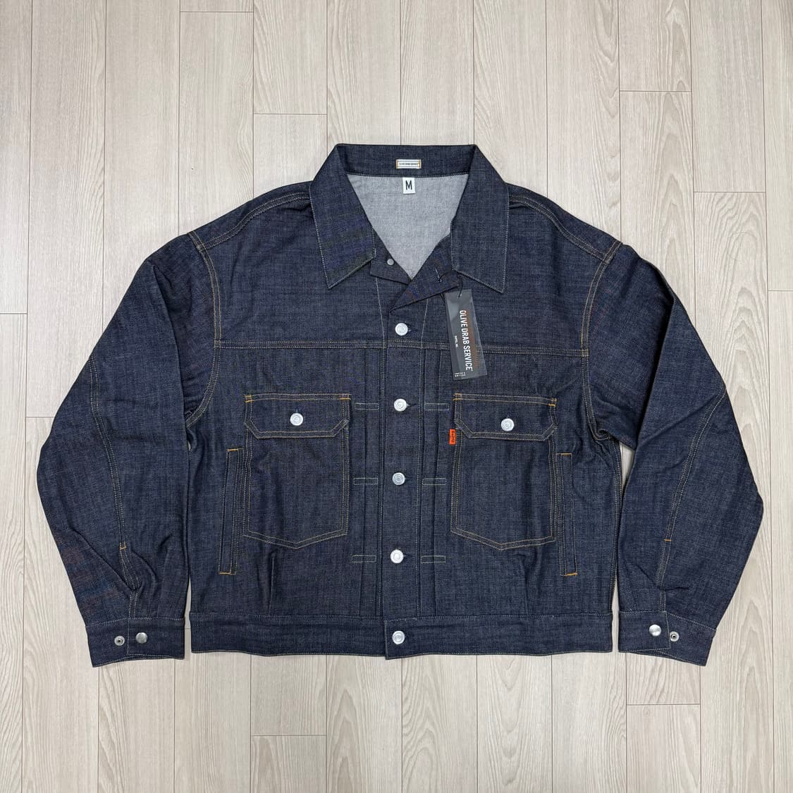 ODS 올리브드랩서비스 스펙테이터 데님 자켓 M 상품이미지1