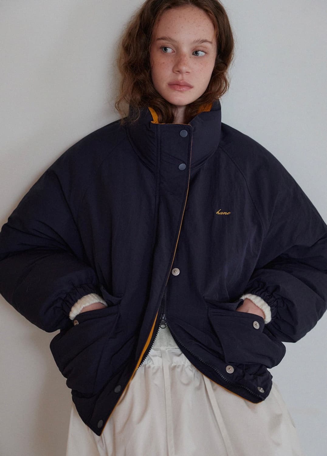 [새제품/단종] 하네 패딩 플렌티 패딩 문네이비 M 상품이미지7