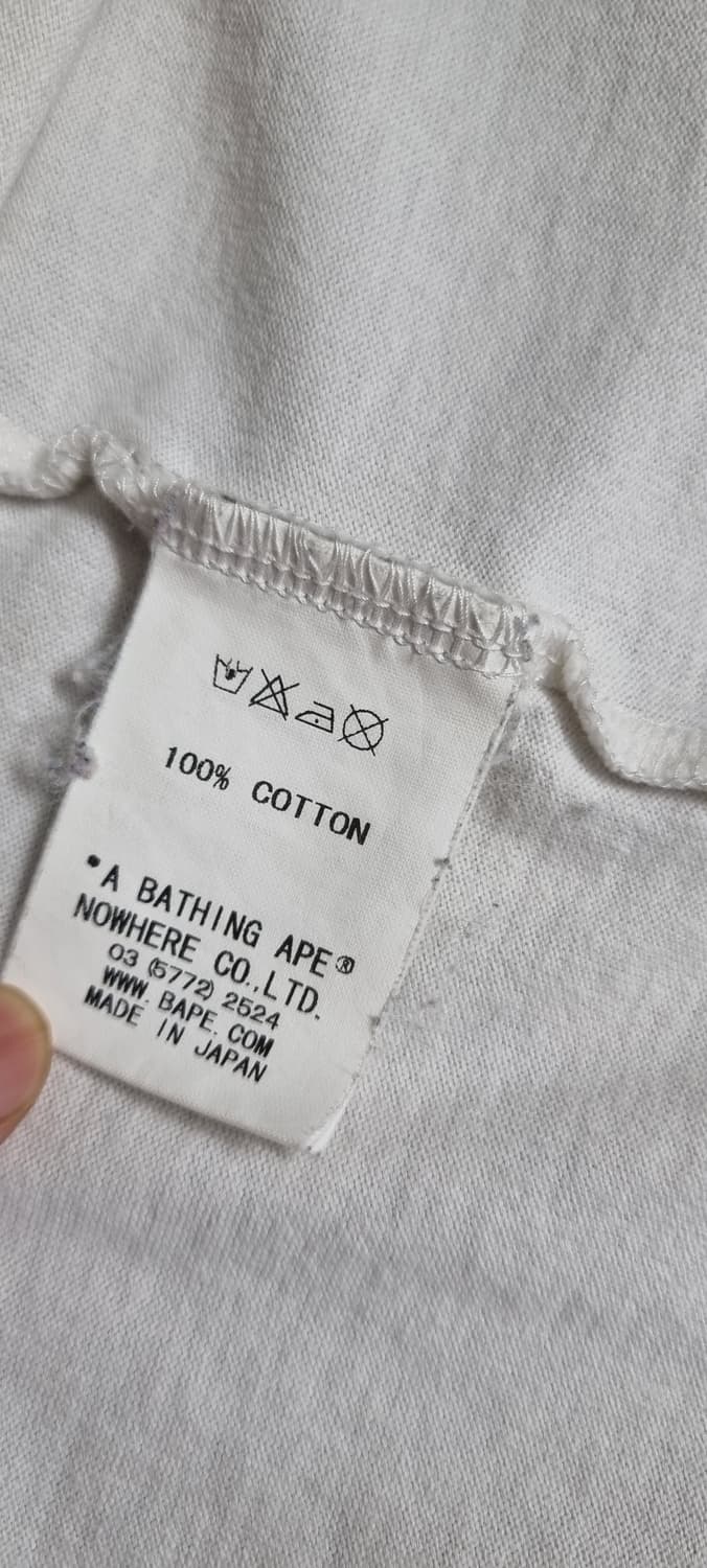 A BATHING APE 베이비마일로 7부 긴팔 L _남성 상품이미지9
