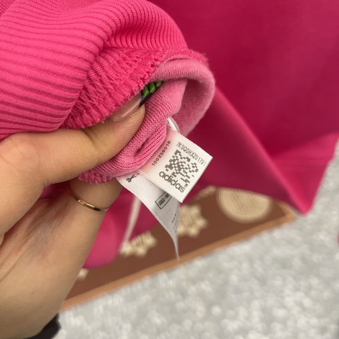 아디다스 Y2K 레트로 00's 핫핑크 플락 후드 져지 90 C09207 상품이미지7