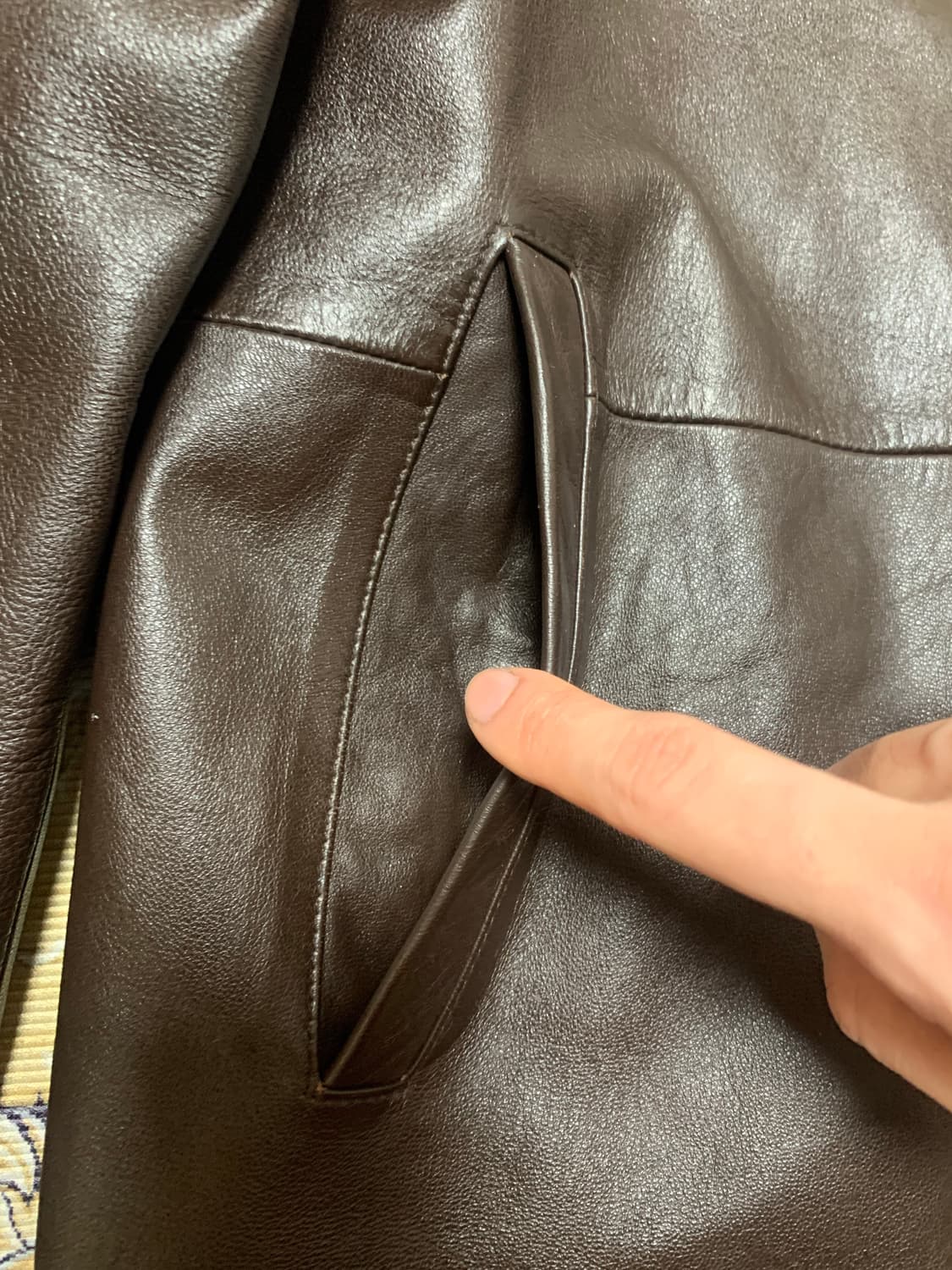 00s 양가죽 싱글자켓 상품이미지3